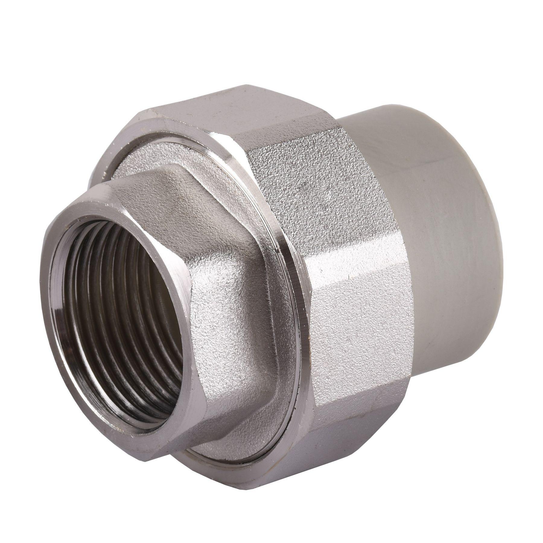 Муфта розбірна внутр.різьба (латунь) PPR 25х3/4'' LIGHT 1017 VSPLAST (американка)